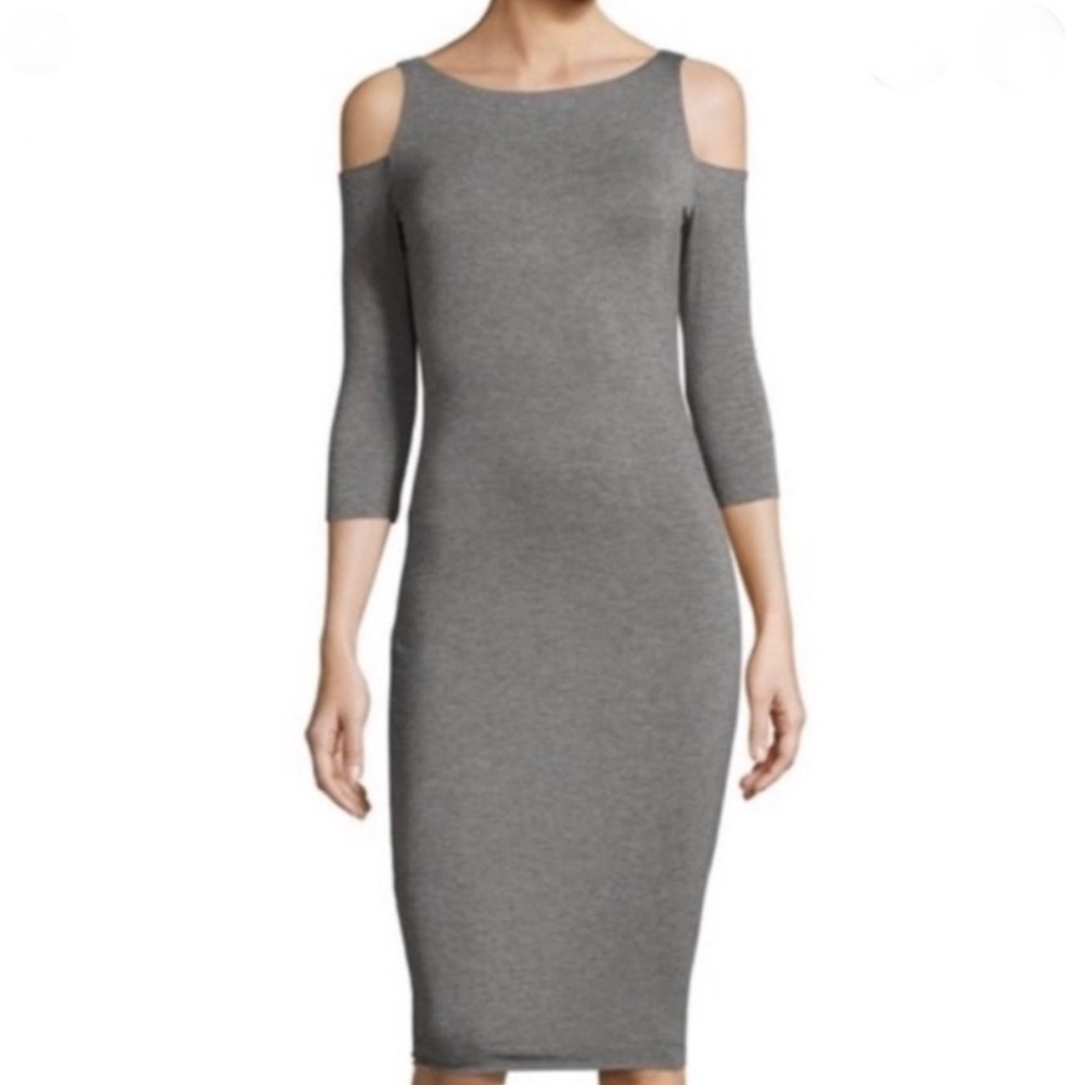Bailey 44 Gray Midi Dress Size XS